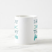 私は顔より優しい コーヒーマグカップ (中央)