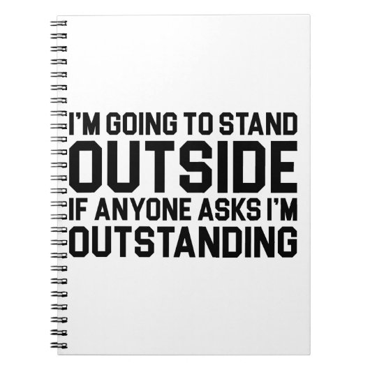 私は顕著です ノートブック (正面)