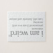 私は風変わりです ジグソーパズル (横)