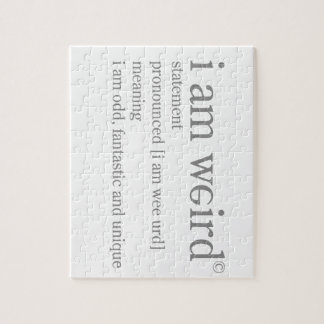 私は風変わりです ジグソーパズル