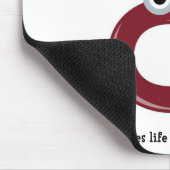 私は風変わりな磁石のマウスパッドです マウスパッド (コーナー)