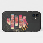 私は風変わりレトロ3D文字アートを知っスタイリッシュている Case-Mate iPhoneケース (裏面(横))