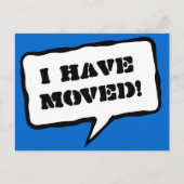 私は風船付きポストカードデザインを移動した文字 案内ポストカード (正面)