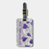 私は飛ぶことを愛します ラゲッジタグ (正面縦)