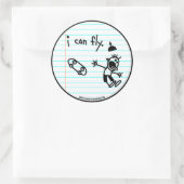 私は飛べる。 ラウンドシール (バッグ)