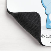 私は食べます…にんじんをできますか。 マウスパッド (コーナー)