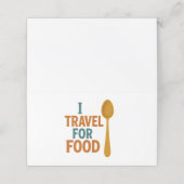 私は食べ物のために旅行 – ヴィンテージスプーンアドベンチャー ロイヤリティカード (外部開封)