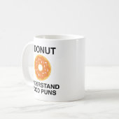 私は食べ物のパンチを理解していない コーヒーマグカップ (正面左)