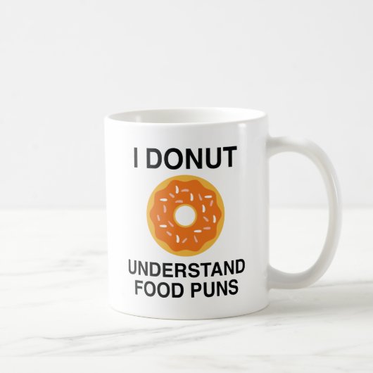 私は食べ物のパンチを理解していない コーヒーマグカップ (右)