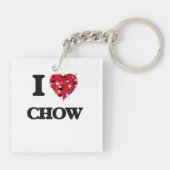 私は食事を愛します キーホルダー (裏面)