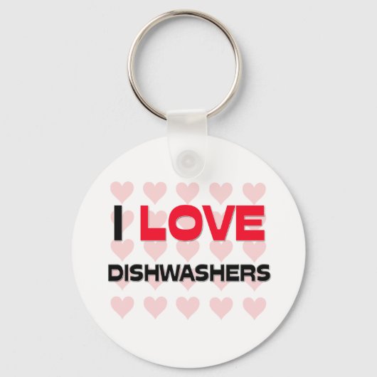 私は食洗機 キーホルダー (正面)