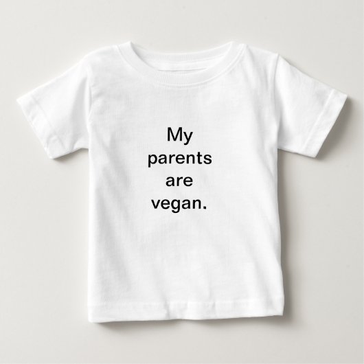 私は飢えています! ベビーTシャツ (正面)