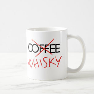 私は飲みませんcofee (左利き)を コーヒーマグカップ