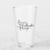 私は飲み物を混ぜた感覚おもしろいだ タンブラーグラス (正面)