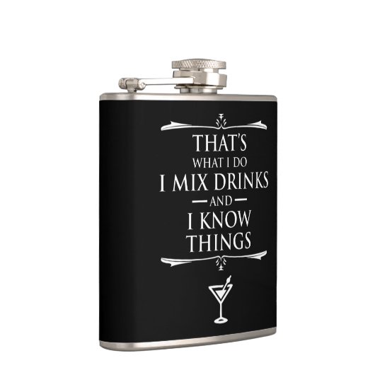 私は飲み物を混ぜて物を知っているのです フラスク (右)