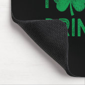 私は飲む日が大好きSt patricks dayおもしろい男達 マウスパッド (コーナー)