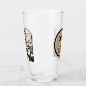 私は飲む(あなたを面白くするために) タンブラーグラス (左)