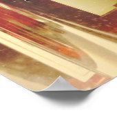 私は飲んで人を面白くする写真引用文 ポスター (角)