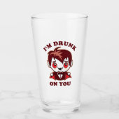 私は飲君だ |かわいい吸血鬼の愛の宣言 タンブラーグラス (正面)