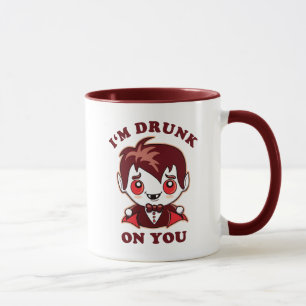 私は飲君だ かわいい吸血鬼の愛の宣言 マグカップ