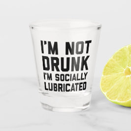 私は飲引用文 ショットグラス