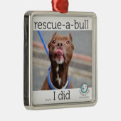 私は飾りました(カスタマイズ可能) メタルオーナメント (右)