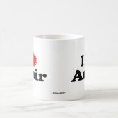私は首長を愛します コーヒーマグカップ (中央)