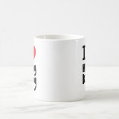 私は香港を愛します コーヒーマグカップ (中央)