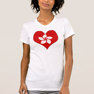 私は香港を愛します Tシャツ