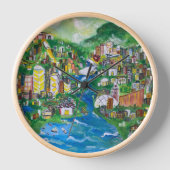 私は香港時計が大好き 壁時計 (正面)