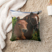 私は馬が大好き クッション (ブランケット)