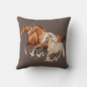 私は馬が大好き クッション (裏面)