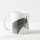 私は馬が大好き コーヒーマグカップ (左)