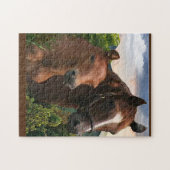 私は馬が大好き ジグソーパズル (横)