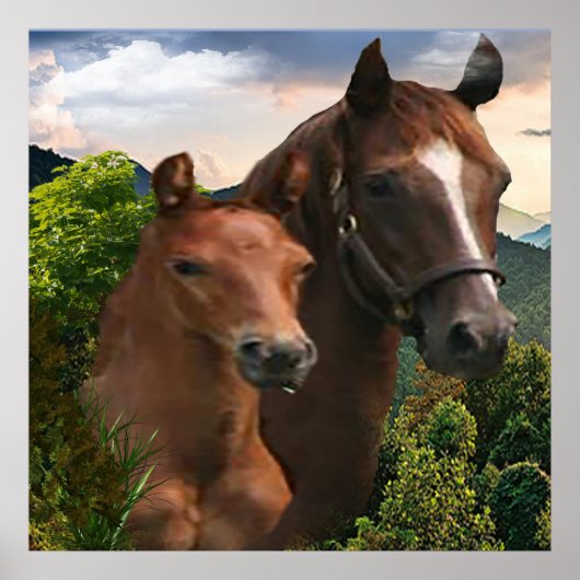 私は馬が大好き ポスター (正面)