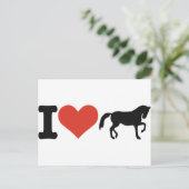 私は馬が大好き ポストカード (スタンド正面)
