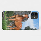 私は馬が大好き Case-Mate iPhoneケース (裏面(横))