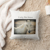 私は馬だけを好みます クッション (ブランケット)