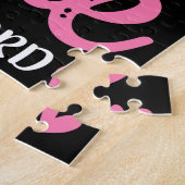 私は馬の女の子の簡単で、懸命が好き ジグソーパズル (側面)