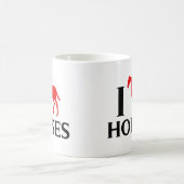 私は馬を愛します コーヒーマグカップ (中央)
