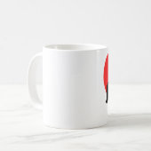 私は馬場馬術を愛します コーヒーマグカップ (正面左)