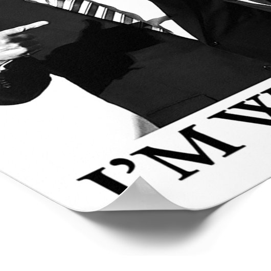 私は馬鹿だ ポスター (角)