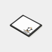 私は馬鹿によって囲まれます! おもしろいなペンギン ポストイット (アングル)