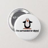 私は馬鹿のボタンに囲まれている 缶バッジ (正面&裏面)