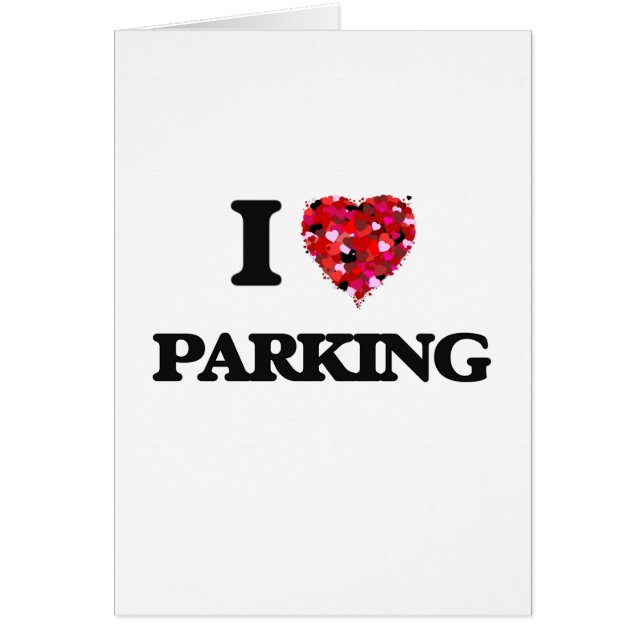 私は駐車することを愛します (正面)