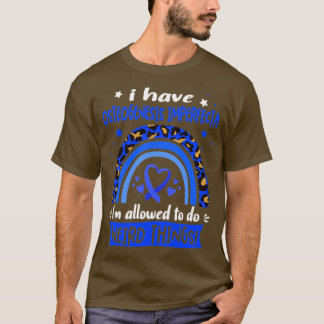 私は骨形成不全を持っている Tシャツ