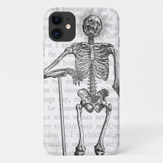 私は骨組みの机だ Case-Mate iPhoneケース (裏面)