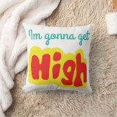 私は高くなる クッション (ブランケット)