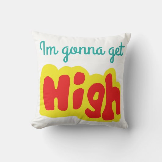 私は高くなる クッション (正面)