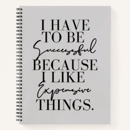 私は高価な薄いのが好きなので、成功しなければならない ノートブック